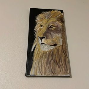Nice beautiful lion 🦁 canvas